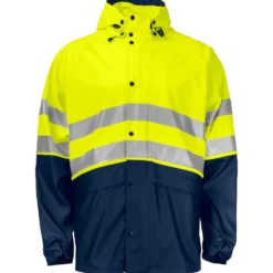 Regnjacka ProJob 6431Storlek: M Gul/Marin