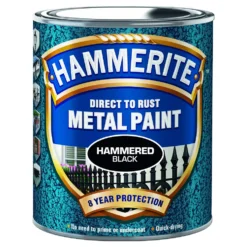 Rostskyddsfärg Hammerite Hammarlack Svart 250ml