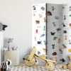 Rumsavdelare Arkiio Animals For Children 135x172 cm