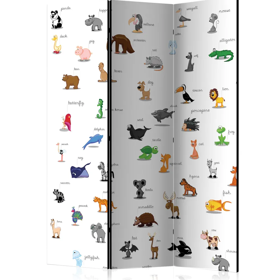 Rumsavdelare Arkiio Animals For Children 135x172 cm