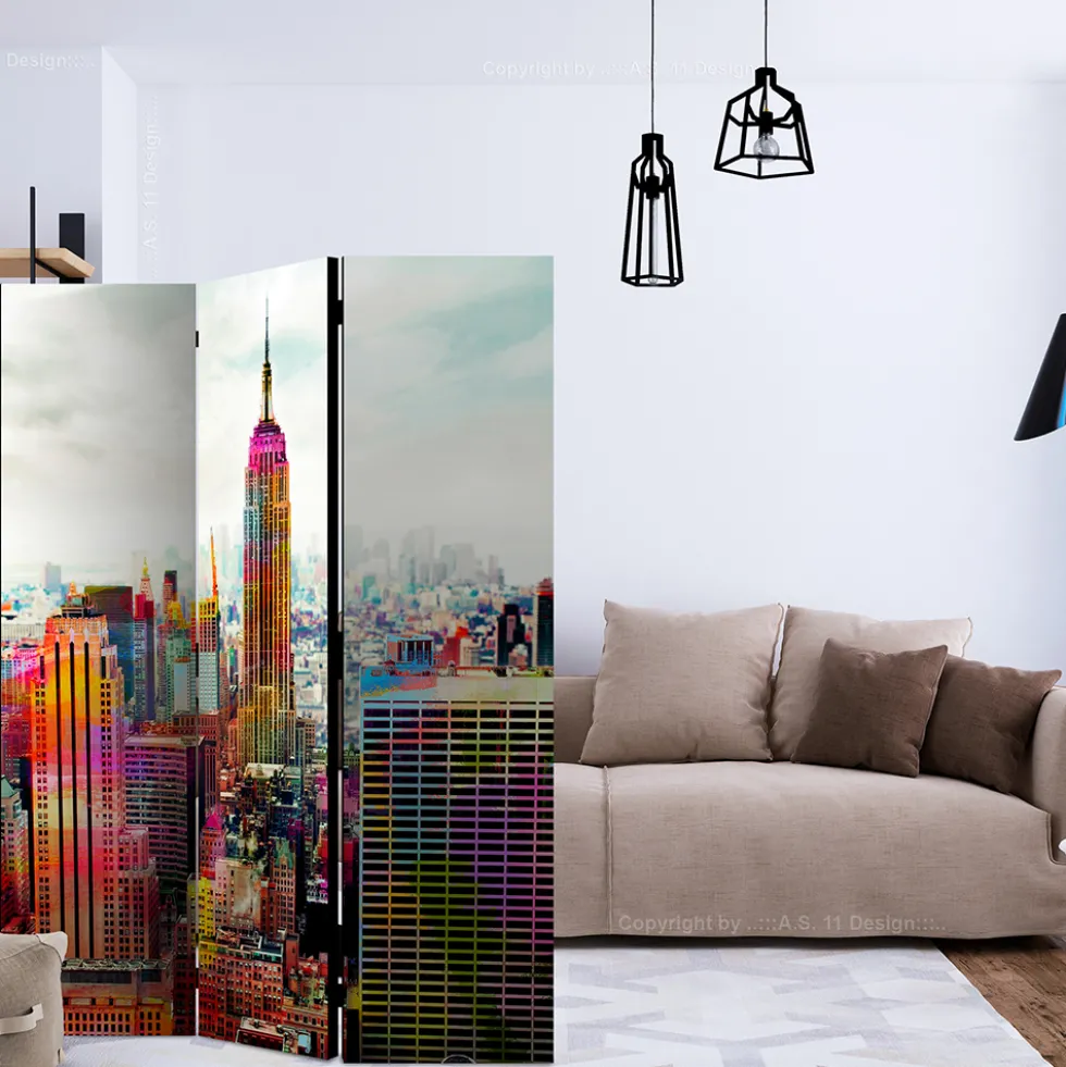 Rumsavdelare Arkiio Colors Of New York City 135x172 cm