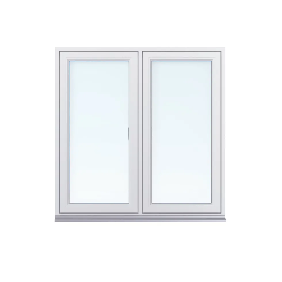 Sideswing Svenska Fönster 3-Luft Aluminiumbeklätt Trä 3-Glas