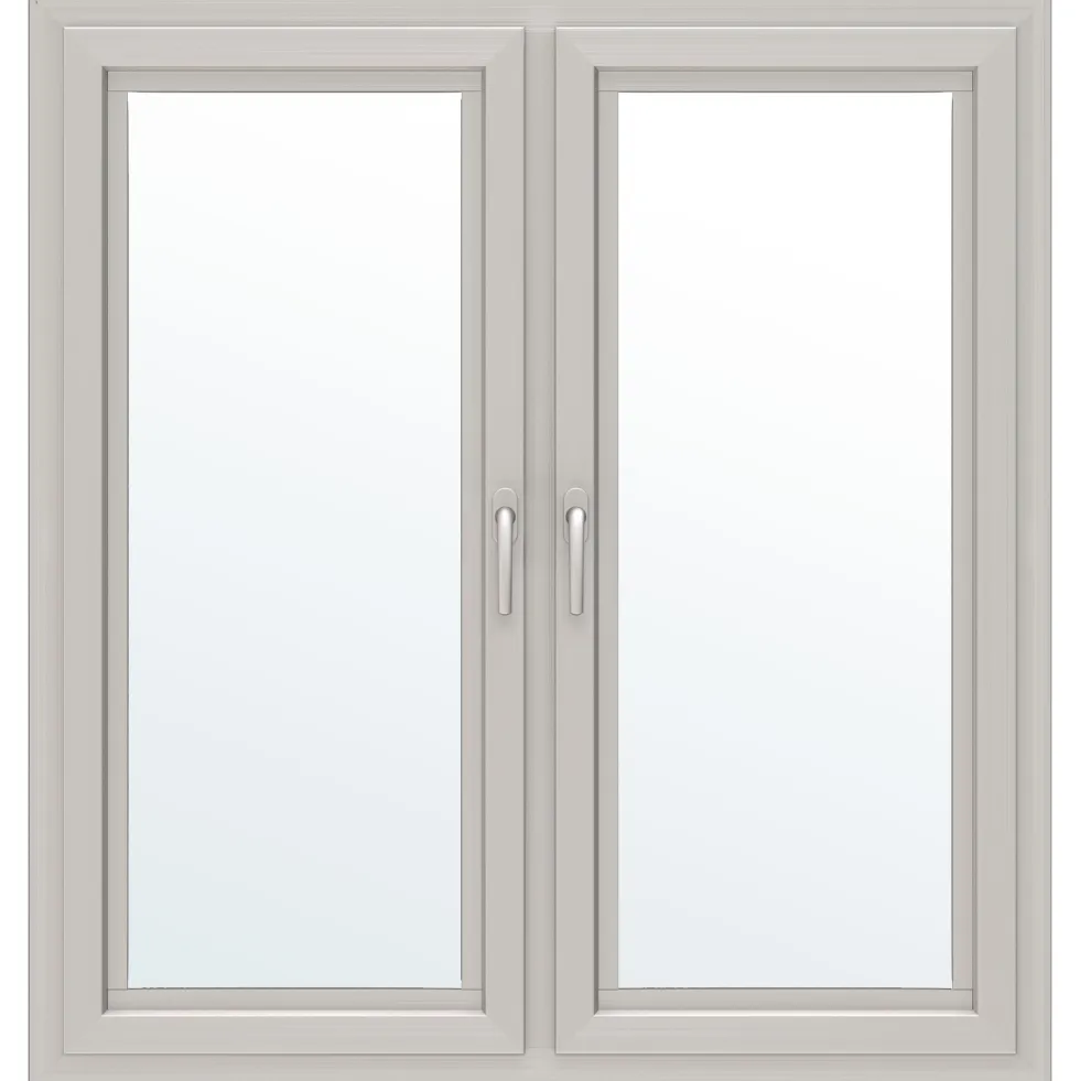 Sidohängt Fönster NorDan HelAlu 3-Glas 2-Luft Aluminium