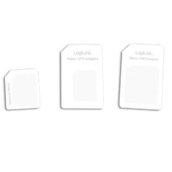 SIM-kortsadaptrar LogiLink 3-pack