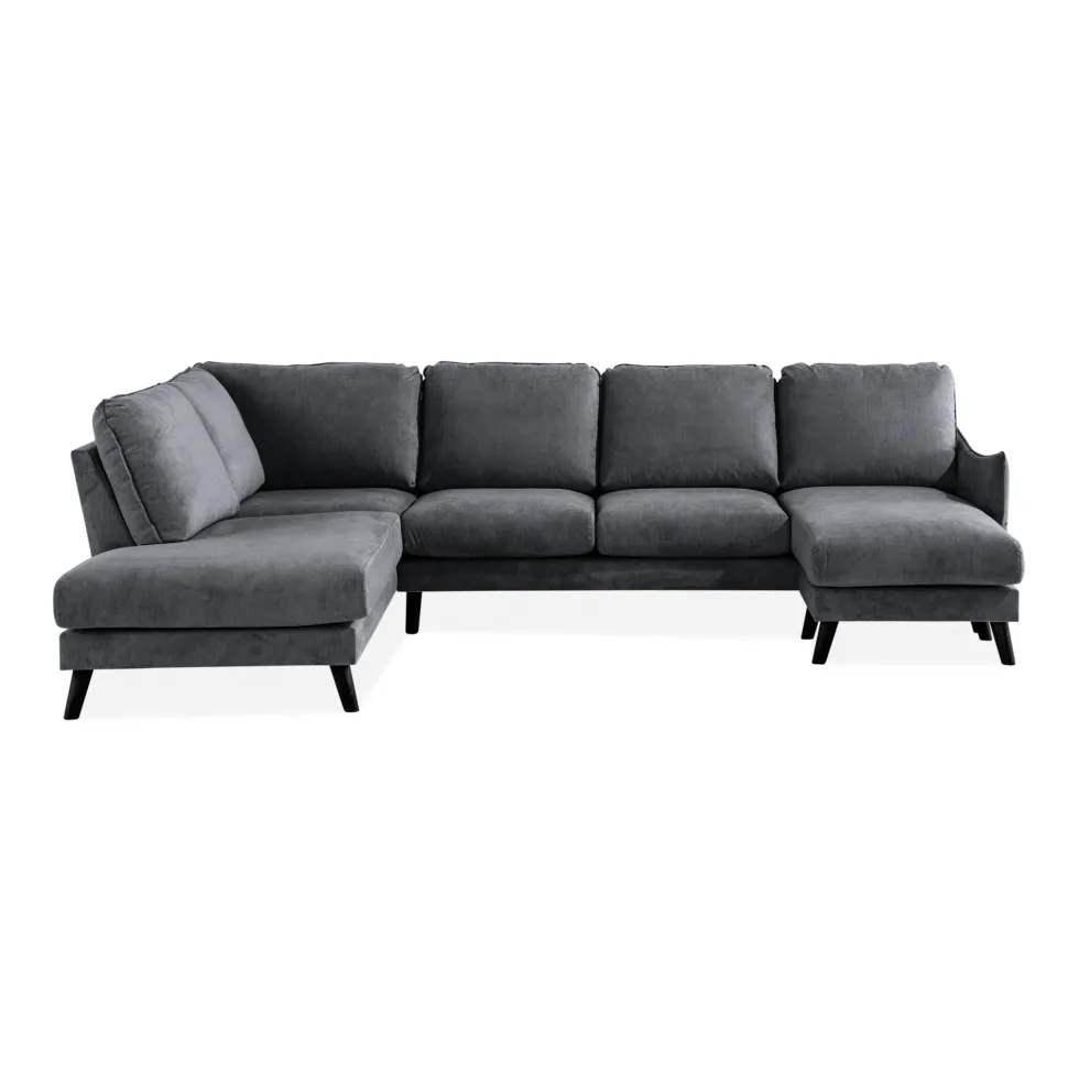 6-sitssoffa Scandi Days Trend Lyx Rak U-formad med Divan och Schäslong 310 cm