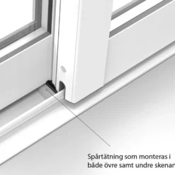 Skjutdörr Landskap Robust Året Runt 3-del