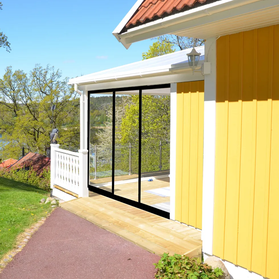 Skjutdörr Landskap Stadig Förlängd Sommar 3-del