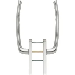 Skjutdörrshandtag HOPPE Tokyo F1 Alu Silver Handtag Båda Sidor