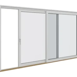 Skjutpartier Elitfönster Aluminium 2-delad