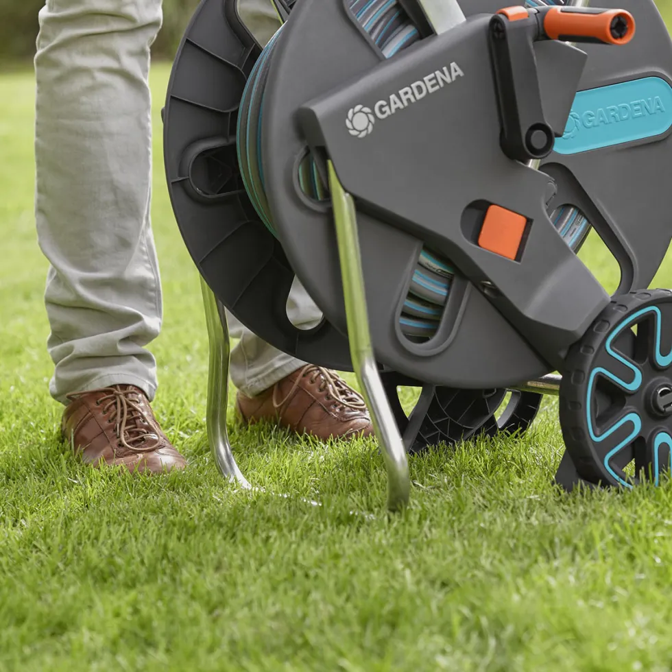 Slangvagn Gardena CleverRoll L Easy med 50 m Classic 13 mm Slang