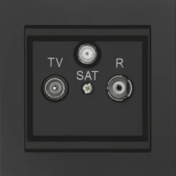 Slututtag Malmbergs Optima Radio/Tv/Satellit Svart