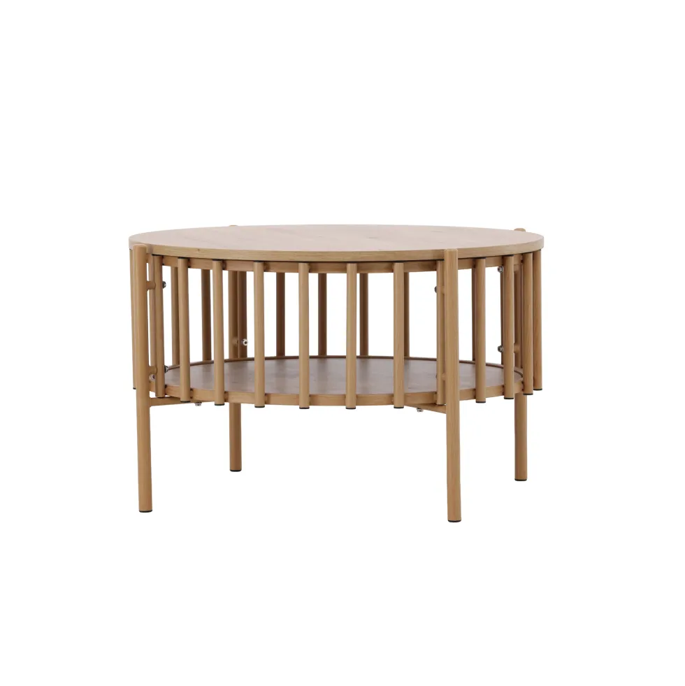 Soffbord Venture Home Rubbo Ø80x50 cm med Förvaring