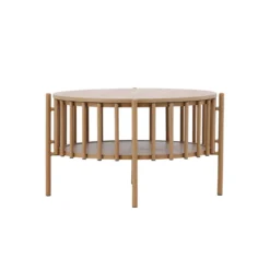 Soffbord Venture Home Rubbo Ø80x50 cm med Förvaring