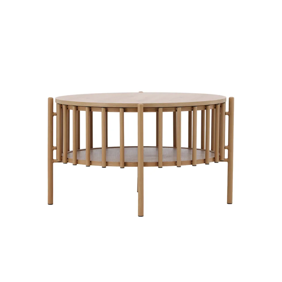 Soffbord Venture Home Rubbo Ø80x50 cm med Förvaring