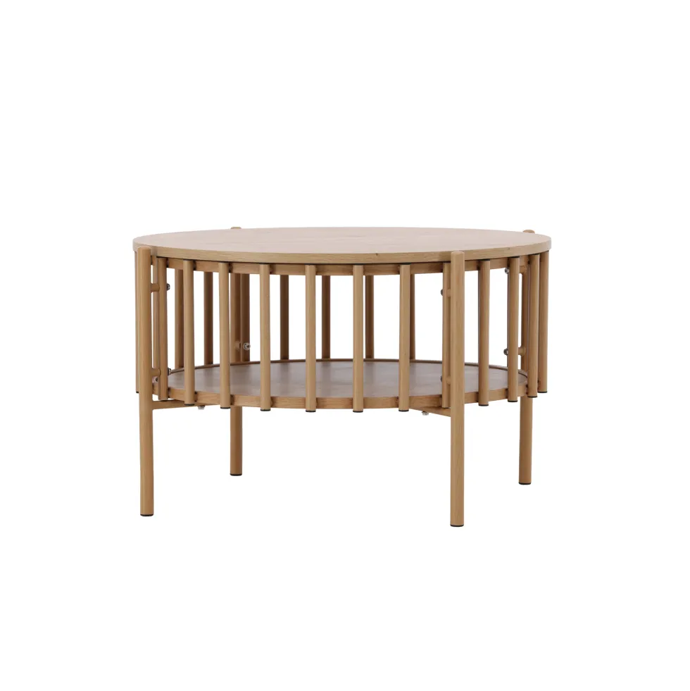 Soffbord Venture Home Rubbo Ø80x50 cm med Förvaring