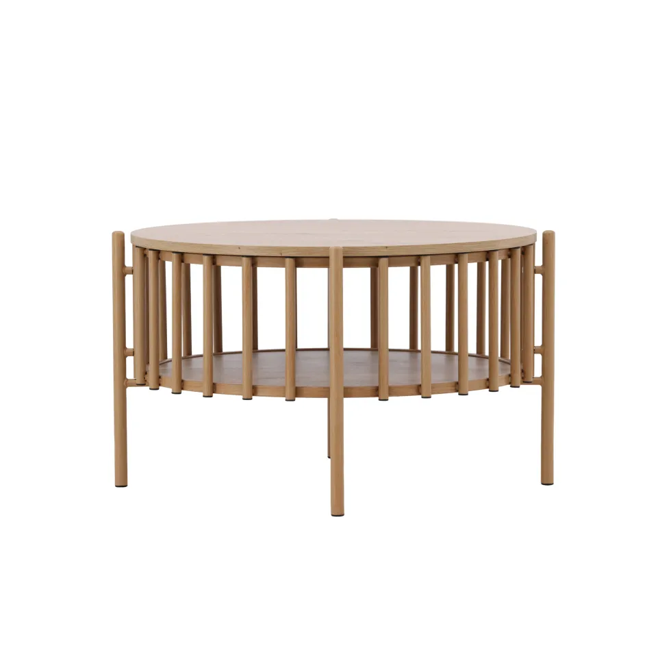 Soffbord Venture Home Rubbo Ø80x50 cm med Förvaring