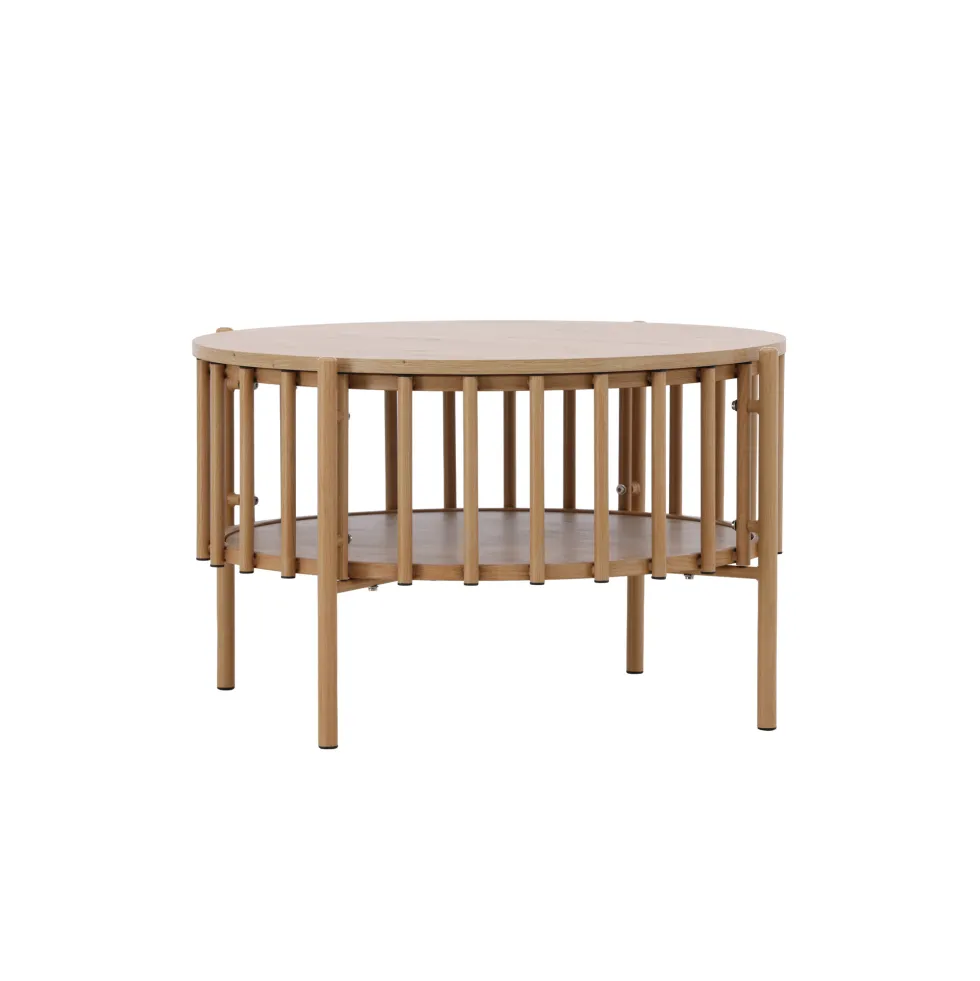 Soffbord Venture Home Rubbo Ø80x50 cm med Förvaring