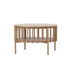 Soffbord Venture Home Rubbo Ø80x50 cm med Förvaring