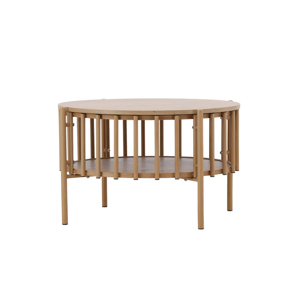 Soffbord Venture Home Rubbo Ø80x50 cm med Förvaring