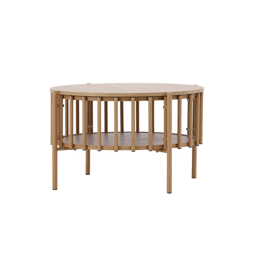 Soffbord Venture Home Rubbo Ø80x50 cm med Förvaring