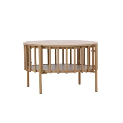 Soffbord Venture Home Rubbo Ø80x50 cm med Förvaring