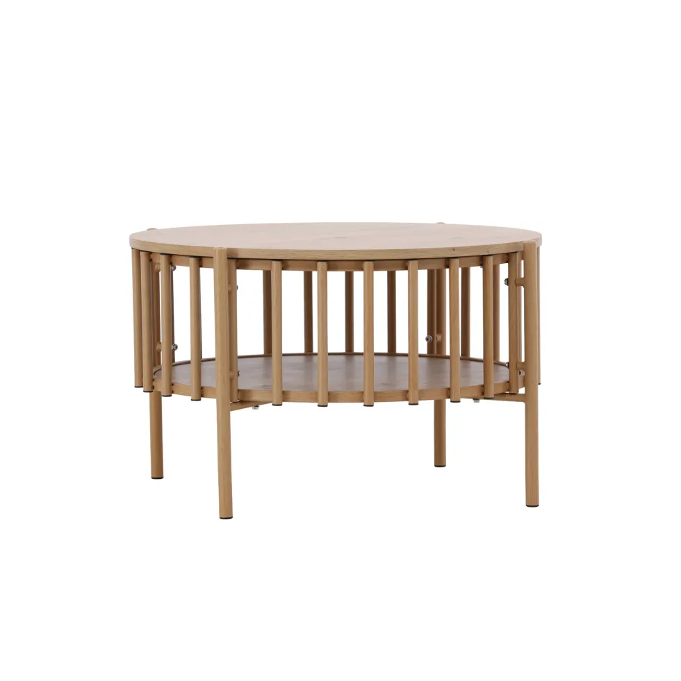 Soffbord Venture Home Rubbo Ø80x50 cm med Förvaring