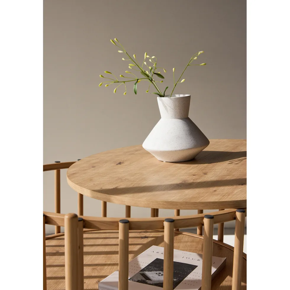 Soffbord Venture Home Rubbo Ø80x50 cm med Förvaring