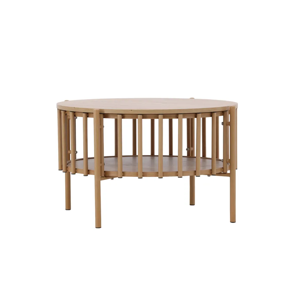 Soffbord Venture Home Rubbo Ø80x50 cm med Förvaring