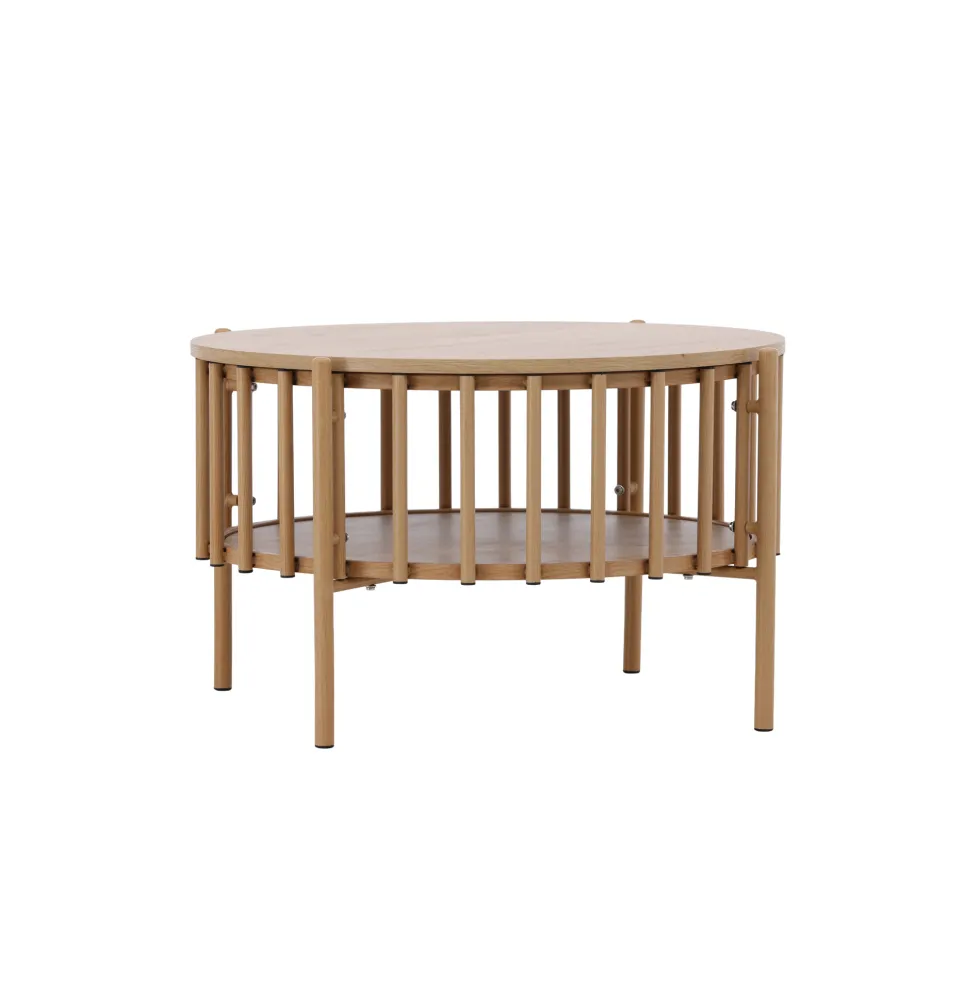 Soffbord Venture Home Rubbo Ø80x50 cm med Förvaring