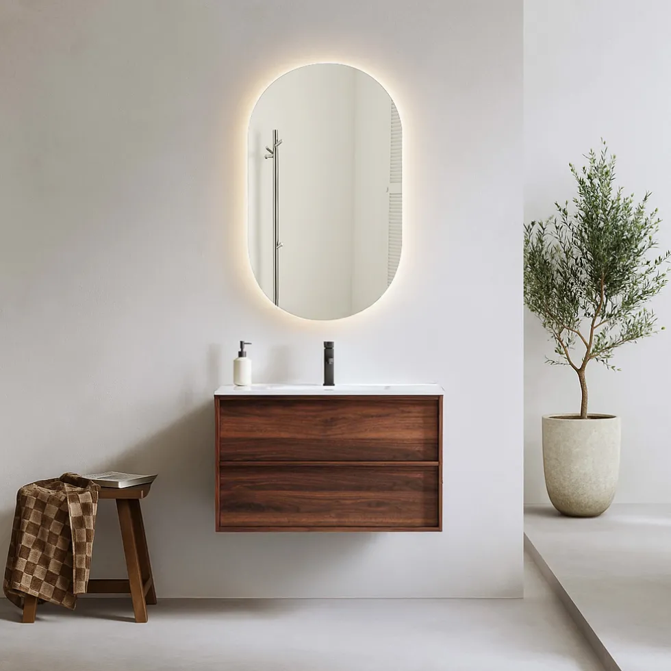 Spegel Bathlife Lyster Oval