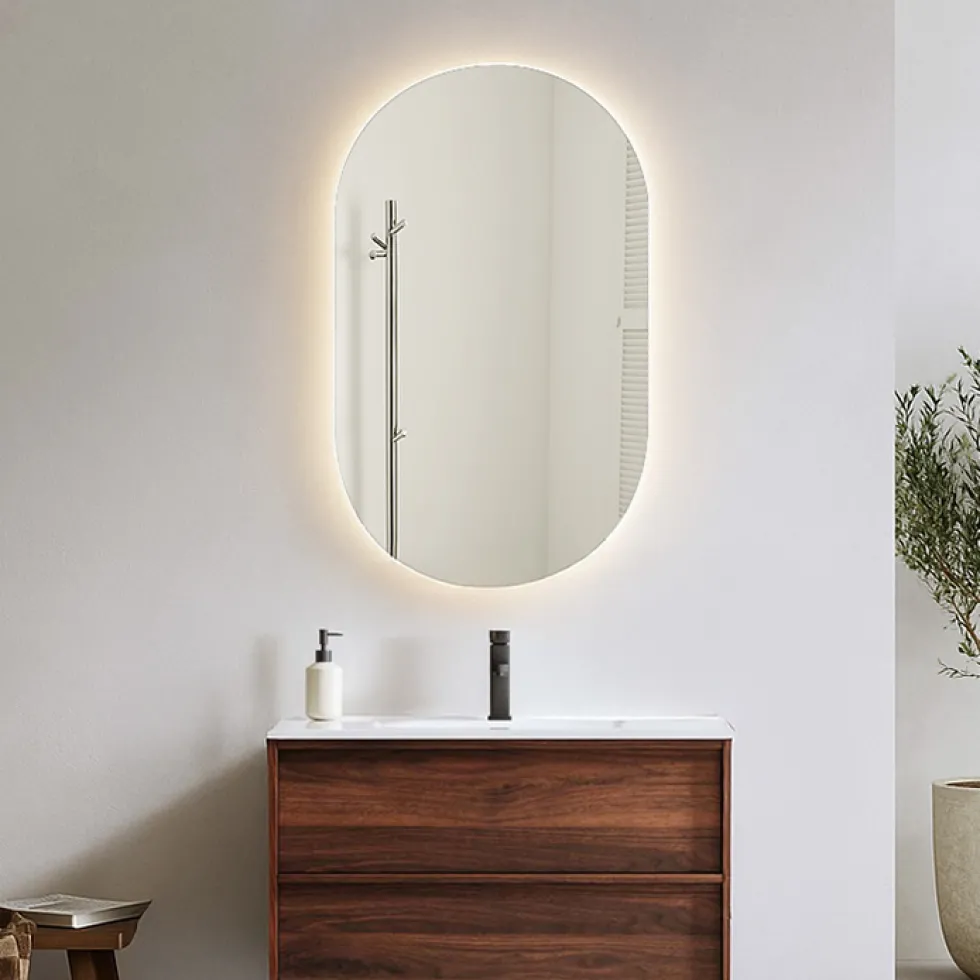 Spegel Bathlife Lyster Oval