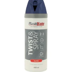 Sprayfärg Plasti-kote T&S Kungsblå Blank 400 ml
