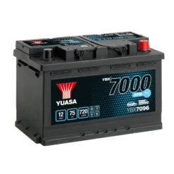 Startbatteri Yuasa 7000 EFB (Start-stopp) 75Ah 700A