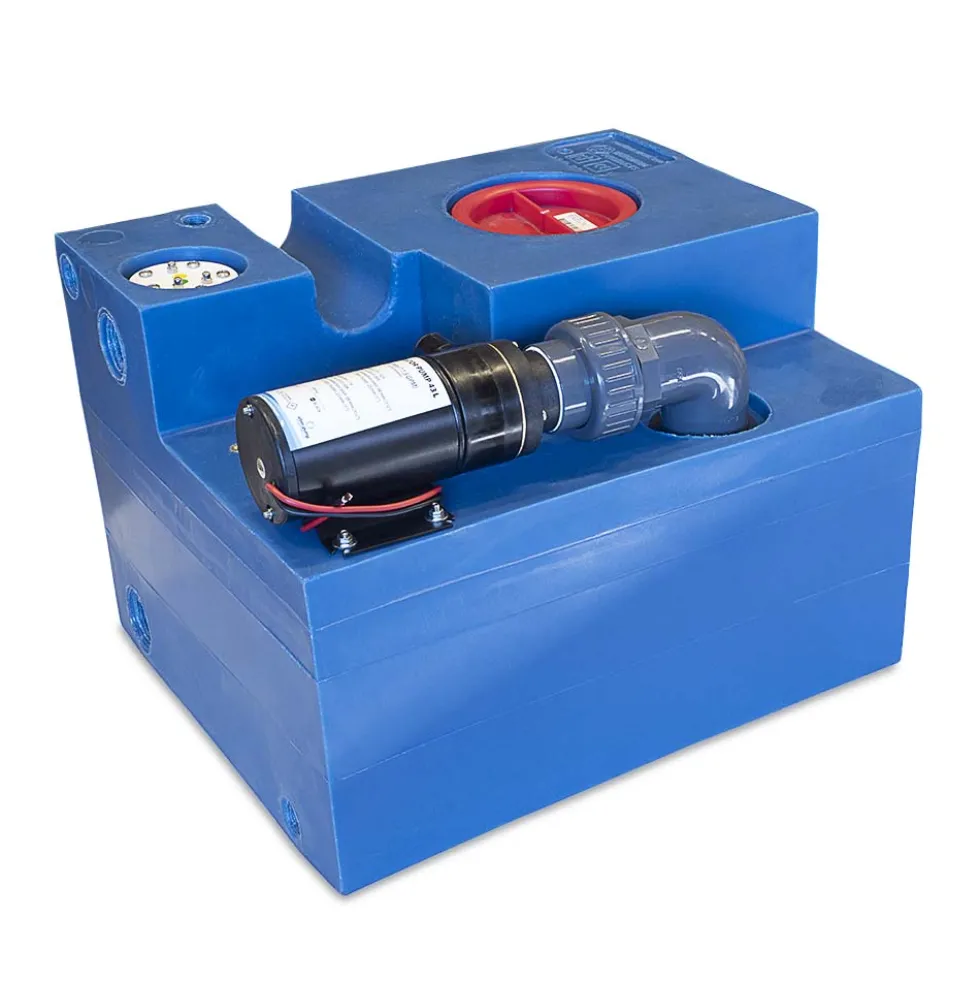 Svartvattentank Albin Group Marine 47L CPL Macerator 12V