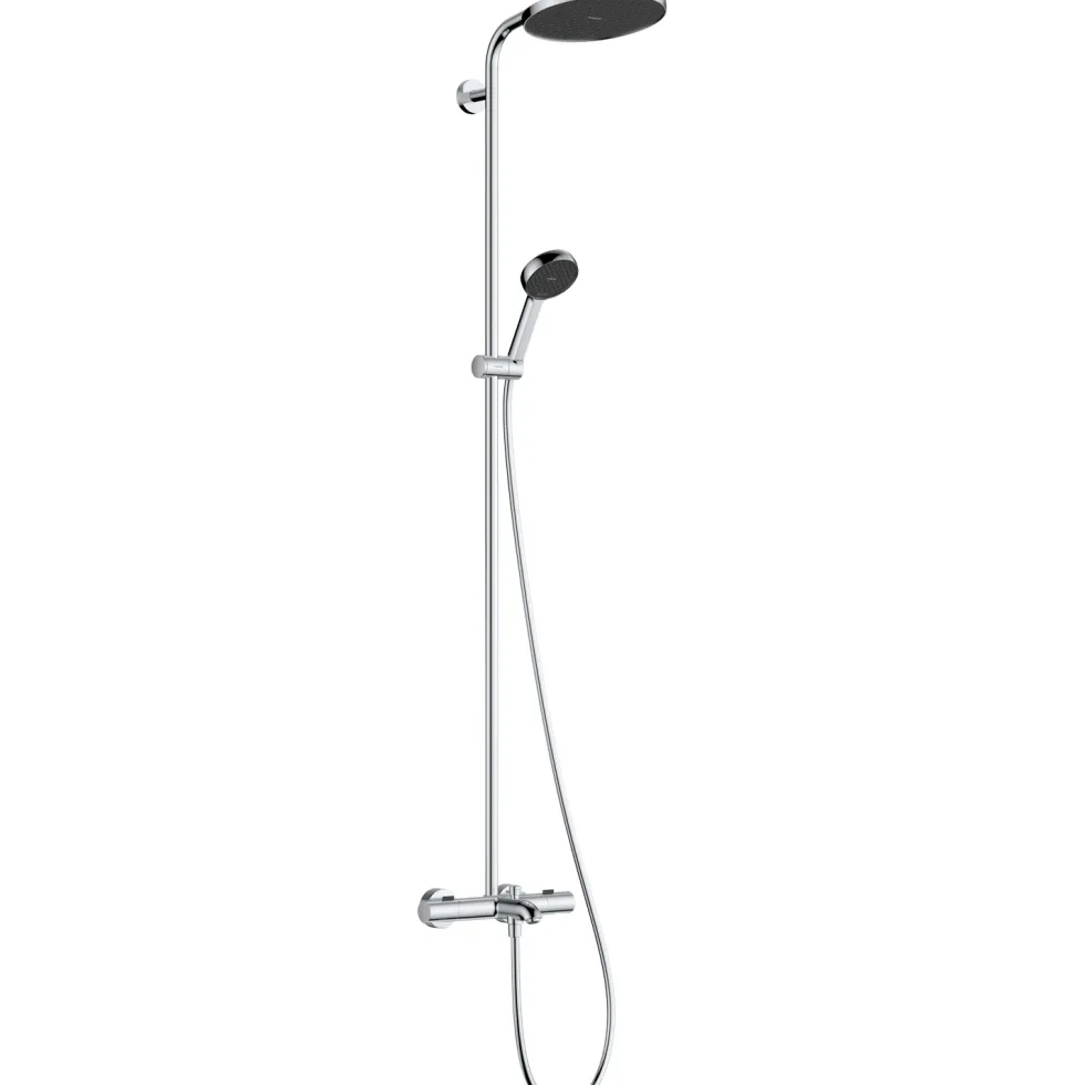 Takduschset Hansgrohe Activera S Showerpipe 240 1jet EcoSmart med Kartermostat Ecostat Fine