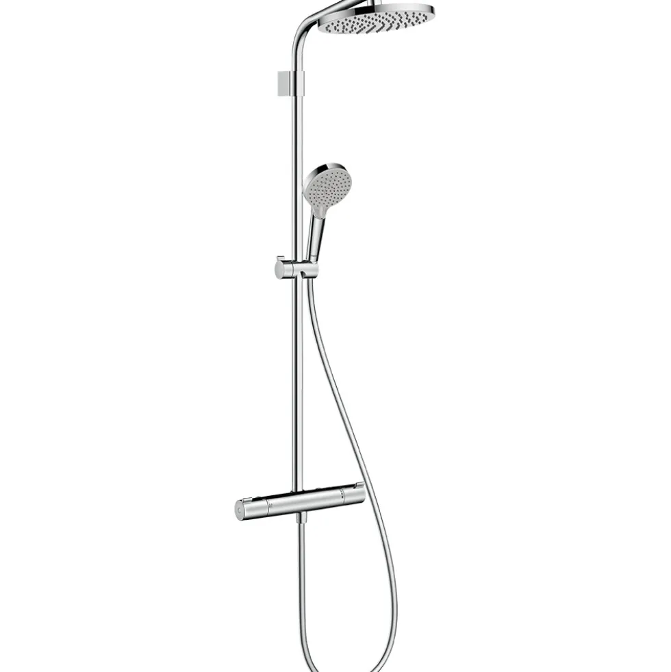 Takduschset Hansgrohe Vernis Blend 200 1jet 160 cc Varia med Termostat