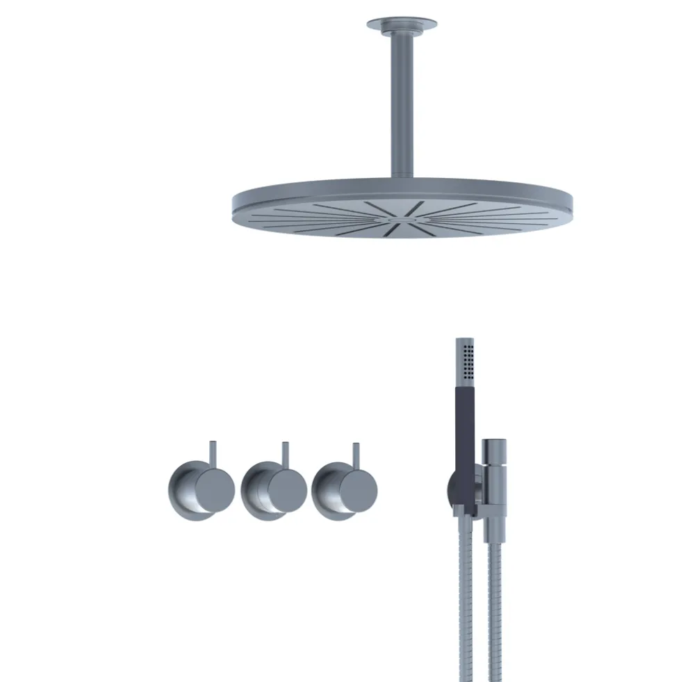Takduschset Vola 5471R-061A för Inbyggnad