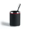 Tandborstmugg Rode Bath Mafalda Svart