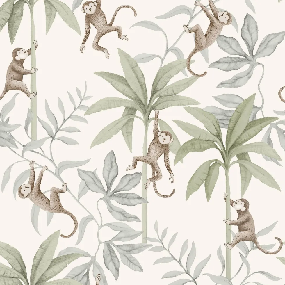 Tapet Boråstapeter Jungle Friends 6936