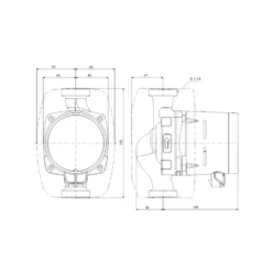 Tappvarmvattenpump Grundfos Alpha1 20-40 150 N