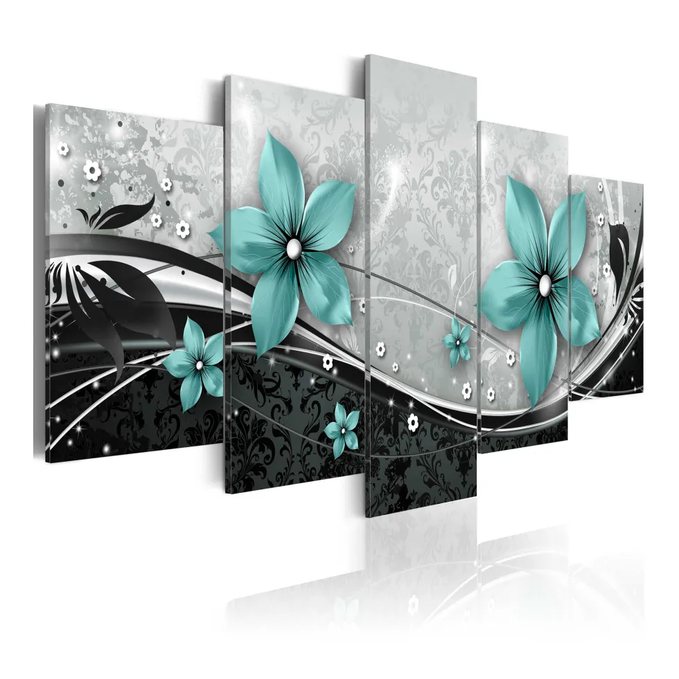 Tavla Arkiio Turquoise Flower Of Night