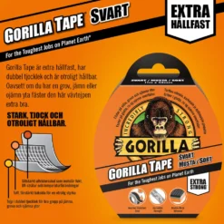 Tejp Gorilla Tape Svart 32mx48mm