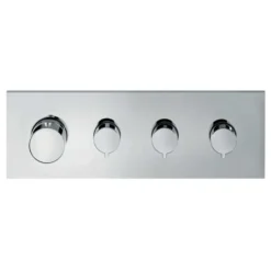 Termostatmodul Axor ShowerCollection Square för Inbyggnad