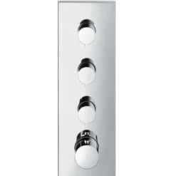 Termostatmodul Axor ShowerCollection Square för Inbyggnad