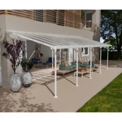 Terrasstak Canopia by Palram Feria Vit 26,9 m²