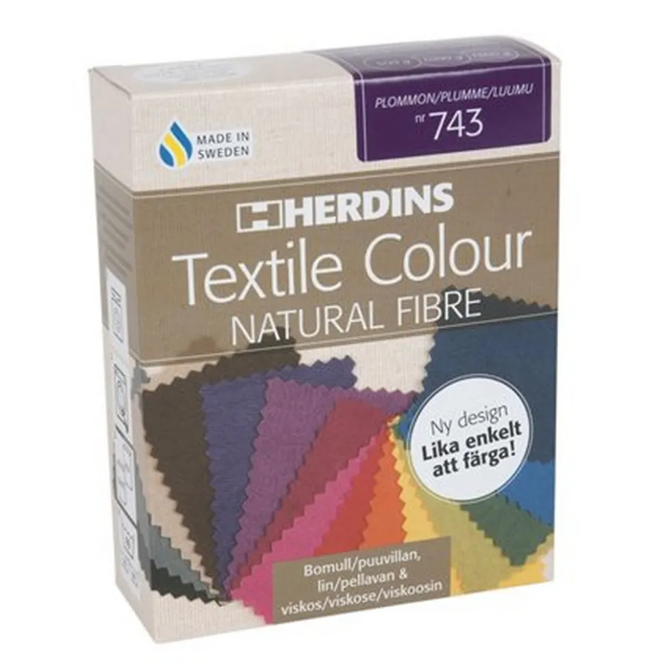 Textilfärg Herdins Natural Fibre