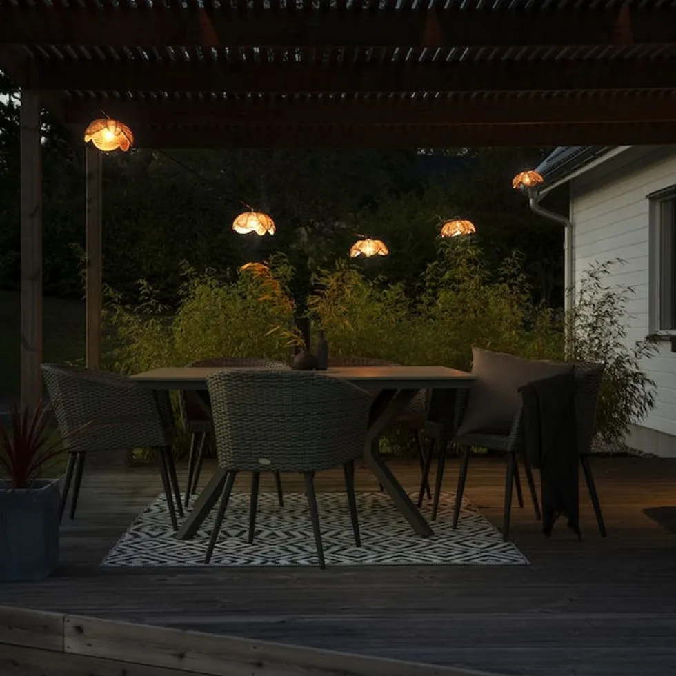 Tilläggsslinga Gnosjö Konstsmide Blomma E27 10 Amb LED