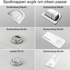 Toalettsits Pressalit Norden S796