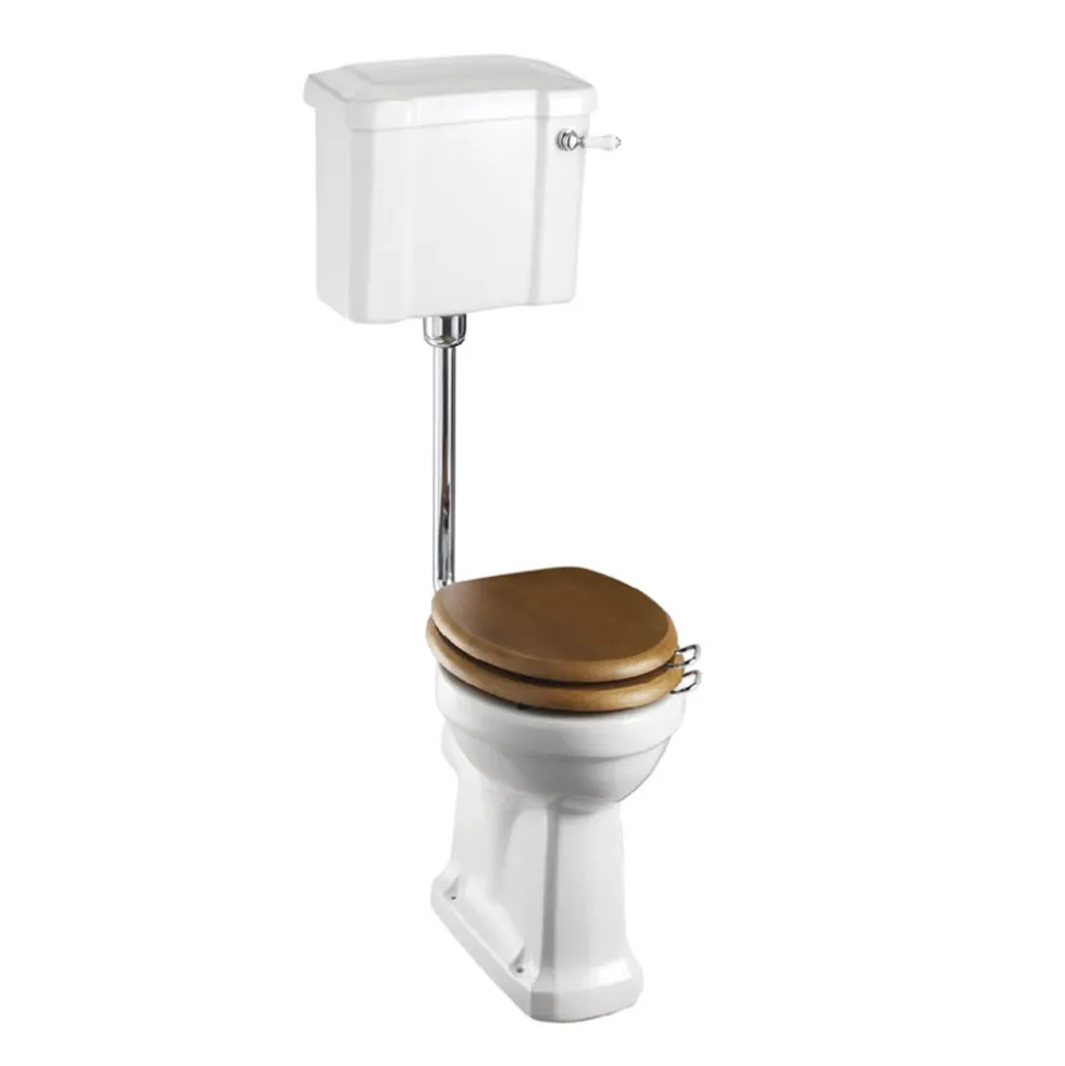 Toalettstol Burlington P2 Låg 440 mm med Mjukstängande Sits