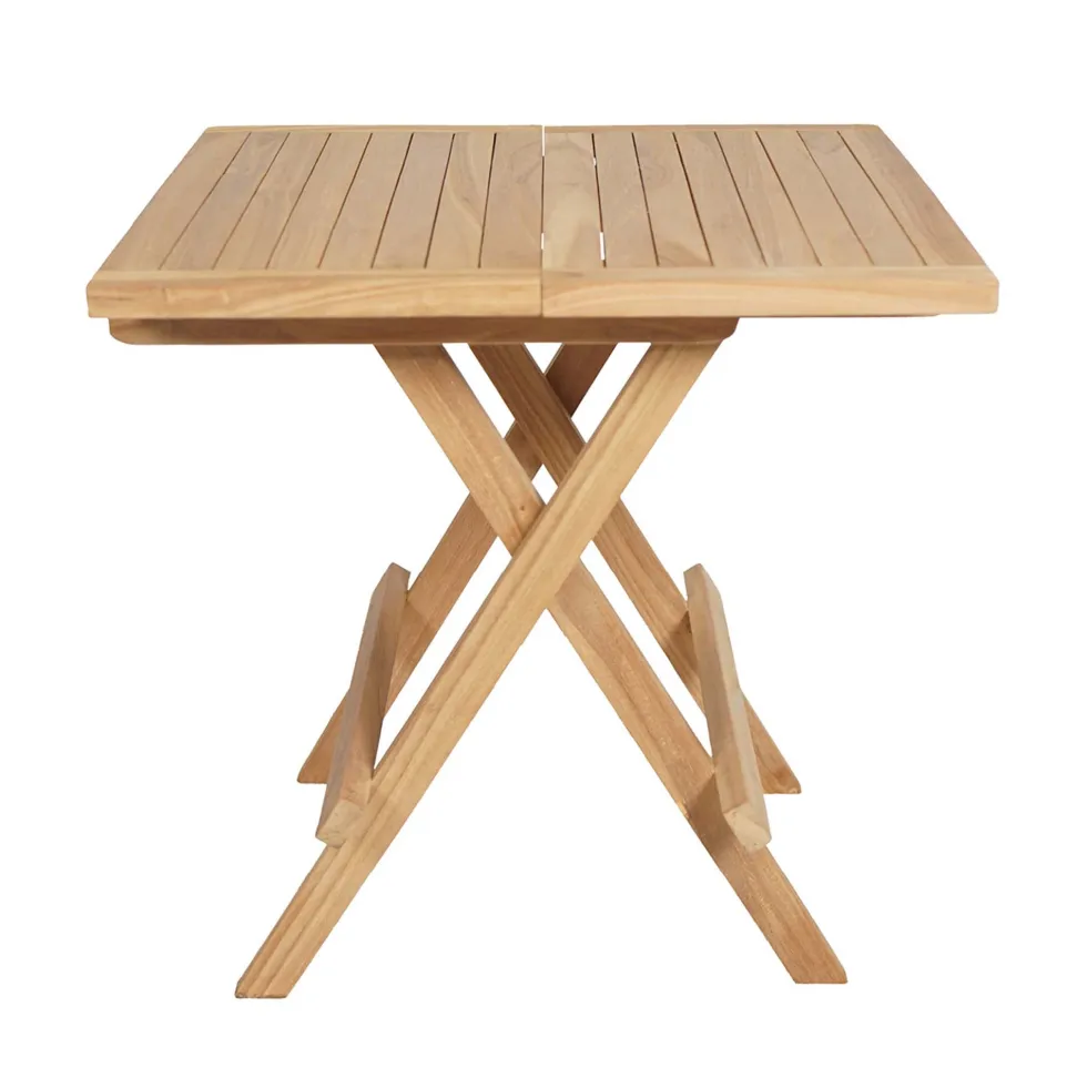 Trädgårdsbord Baltic Garden Tropea fällbart sidobord 50 cm